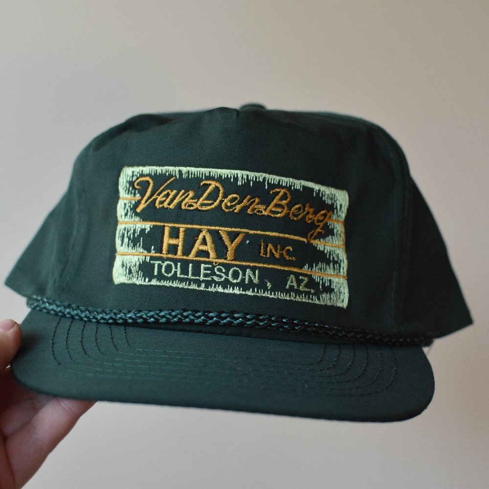 Vintage Ball Cap Van Den Berg Hay